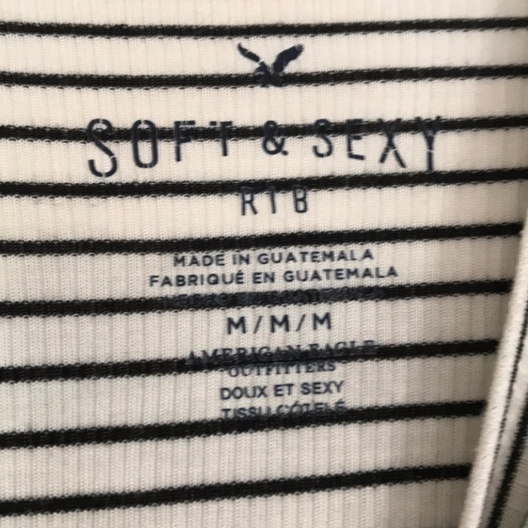 Striped Soft and Sexy Blouse - Picture 3 of 3